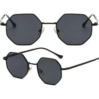 J&W damen pilotenbrille frauen-sonnenbrillen Hasangjekaj schwarz gläser - Schwarz