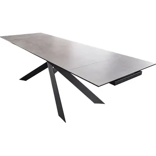 KAWOLA Noldor 90 x 76 x 180 cm grau/schwarz