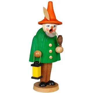 Räuchermann Wichtel grün HxBxT 19x7x6cm NEU Rauchfigur Rauchmann räuchermann