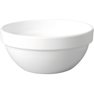 APS 79020 Schale FRIENDLY BOWL Ø 10 cm, Höhe 4,5 cm, 0,15 Liter, weiß, hergestellt aus gebrauchtem Plastik, Made in Germany