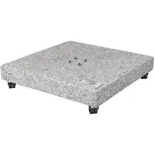 Doppler Granitplatte 140 kg rollbar Granit Grau