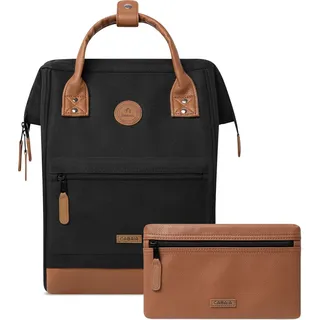 Cabaia Backpack Adventurer Medium Cologne black - Schwarz