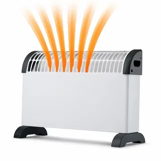 TK Gruppe Elektroheizer Heizung Konvektor 1500 Watt - Mobile Heizgerät - Heizer