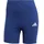 3 Stripes Waist Short Leggings Dark Blue White XL