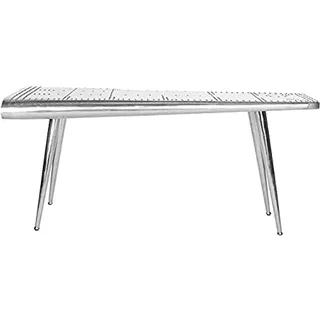 Safavieh Scarlett Konsole, Metall, Silber, 139 x 58 x 73.66 cm