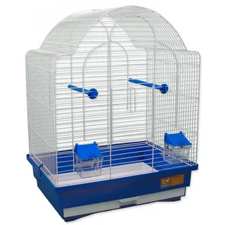 Käfig BIRD JEWEL K9 weiß + blau 1 Stück - Weiß