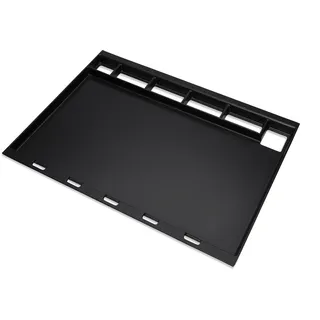 Weber Grillplatte 65 x 3 x 47,5 cm Metall schwarz