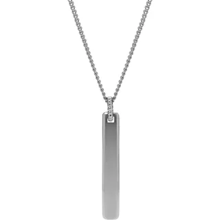 Fossil Collier JF03988040 Edelstahl Silber 65 cm