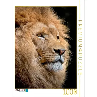 CALVENDO Puzzle Löwe 1000 Teile Puzzle hoch | Lege-Größe cm Foto-Puzzle für glückliche Stunden