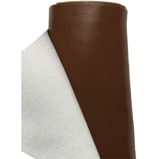 A-Express Kunstleder Lederimitat Wasserdicht Leder Stoff Schneiderei Kleidung Kleid Meterware - Braun - 500cm x 140cm
