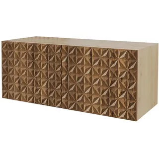 altdecor Vira-W Lowboard 100x40x40 cm Hellbraun/Holzwerkstoff