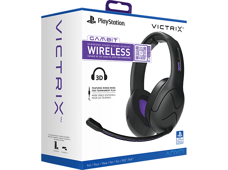 Bild von Victrix Gambit Wireless Headset Playstation (PDP 052-003-EU)