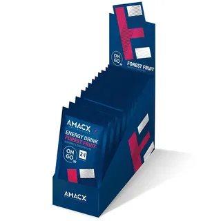 Amacx On The Go Waldbeeren Energy-drink Monodosis-box 31g 12 Einheiten - Black - One Size