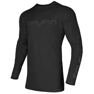 Seven Vox Staple Langarm-trikot - Black - 2XS