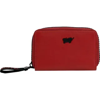 Braun Büffel Capri Geldbörse RFID Schutz Leder 11 cm - Weiß