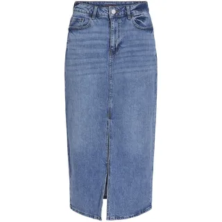 VILA Jeansrock Damen Blau 34