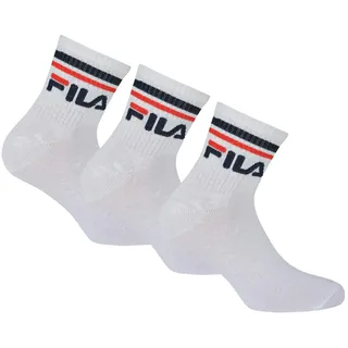 Fila Socken 3er Pack Weiß 39-42