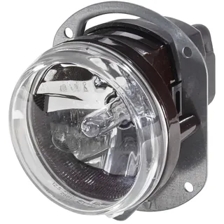 HELLA 1N0 010 294-001 Halogen/FF-Nebelscheinwerfer - 90mm Essential - 12V - rund - Einbau - glasklare Streuscheibe - Lichtscheibenfarbe: transparent - rechts/links