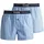 Pyjama-Shorts Blau XXL