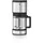 Stelio Aroma Filterkaffeemaschine Glaskanne silber