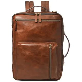 Fossil Buckner-Lederrucksack Braun