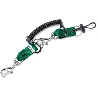 Divemarine Edelstahl Doppelhaken-& D-ring-verlängerung - Green - 76 mm