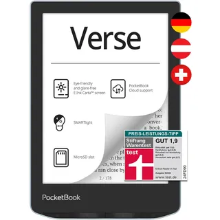 PocketBook Verse 2022 8 GB ohne Werbung Blau
