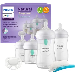 Philips AVENT Natural Response Geschenkset für Neugeborene 4tlg.