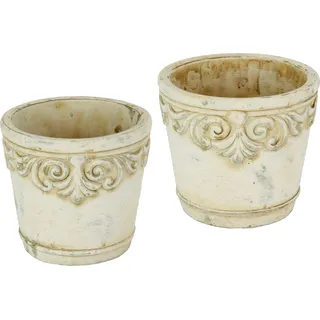 Home Affaire Übertopf Ø 13 x 13 cm Weiß