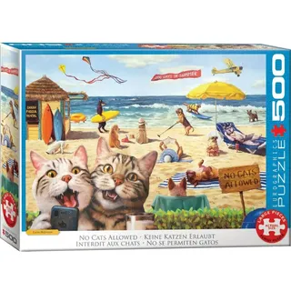 EUROGRAPHICS Puzzle Katzen sind nicht erlaubt XL 500 Stü ck