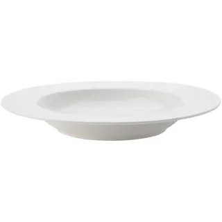 Maxwell & Williams Basics Diamanten Rand Suppenteller, weiß, 22,5 cm, 1 Stück