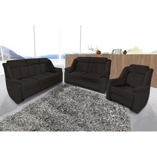 sit&more Polstergarnitur »Basel« Set, bestehend aus 3-Sitzer + Sessel,
