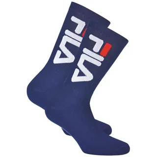 Fila Tennissocken 2er Pack Blau 35-38
