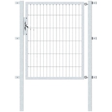 Bild Einzeltor Flexo 100 x 120 cm feuerverzinkt silber inkl. Zubehör 646196