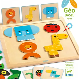 Geo Basic Djeco, Spiel für Babys mit geometrischen Formen