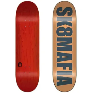 Jart OG Logo Matte Orange 8.3"x32" Sk8mafia Deck Skateboard, Erwachsene, Unisex, Mehrfarbig (Mehrfarbig), Einheitsgröße