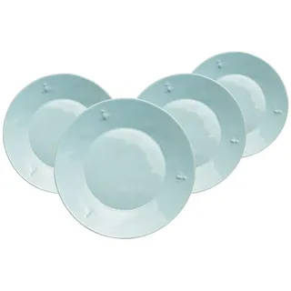 LA Rochère France Dessertteller Biene ø 21 cm 4er Set blau