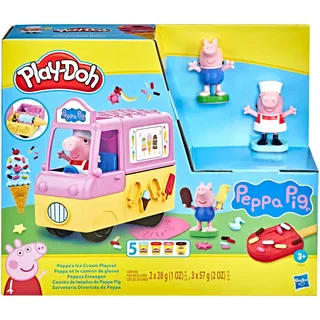 PLAY-DOH Peppas Eiswagen Bastel-Set Knete