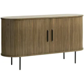 Xora Sideboard , Eiche dunkel , Holzwerkstoff , Eiche , furniert , 2 Fächer , 140x76x45 cm , Beimöbel erhältlich, in verschiedenen Holzdekoren erhältlich , Wohnzimmer, Wohnwände, Wohnwand-Serien