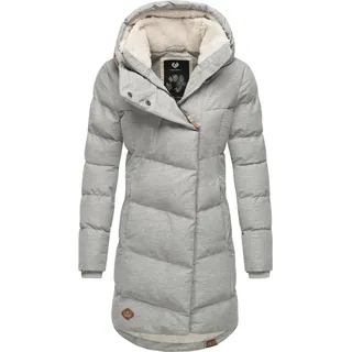Wintermantel RAGWEAR "Wintermantel Pavla", Damen, Gr. M, grau (zinc24), Obermaterial: 100% Polyester PES.  Obermaterial: Futter: 100% Polyester PES. 100% Polyester PES., Mäntel Wintermantel