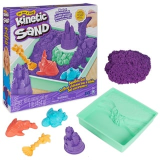 Spin Master Kinetic Sand Sandbox Set - Purple