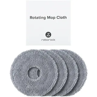 Roborock rotierendes Mopptuch*4 Stk. Antibakteriell für Qrevo Serie Grau