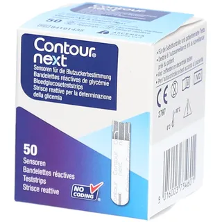 Contour® Next Sensoren Teststreifen 50 St 50 St Teststreifen