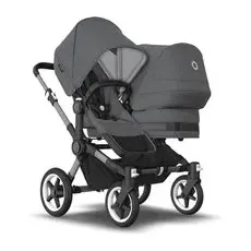 bugaboo Geschwisterwagen Donkey 5 Duo Complete Graphite/Grey Melange