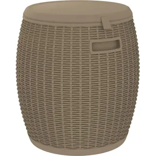 vidaXL 4-in-1 Gartenbox Hellbraun Polypropylen - Braun