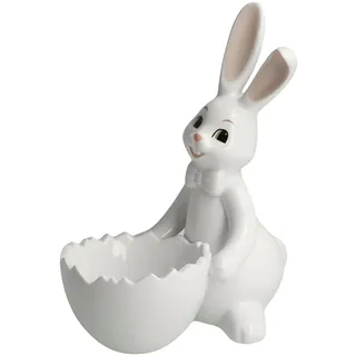 GOEBEL Hase mit Schale Snow White - Sweet Boy« Osterfigur, Dekofigur, Ostern, Osterdekoration,