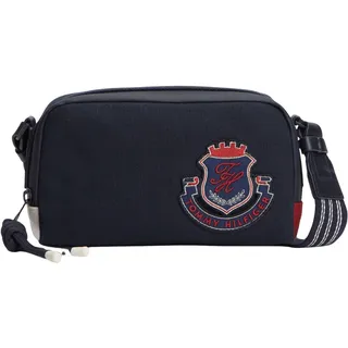 Tommy Hilfiger Herren Crossbody Bag Tasche Heritage Camera Bag mit Logo, Blau (Space Blue), Einheitsgröße