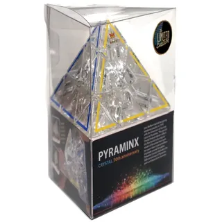 Recent Toys Pyraminx Crystal Gehirntrainer Puzzle Limited Edition Kristall