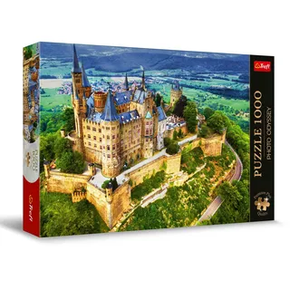 Trefl - Puzzle 1000 Teile, Schloss Hohenzollern, Deutschland, Premium Plus | Für Kinder und Erwachsene ab 14 Jahren, hochwertige, kreative Unterhaltung, präzise passende Teile
