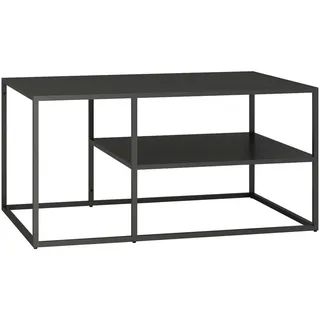 [en.casa] Solund Schwarz Metall 90 x 60 x 45 cm